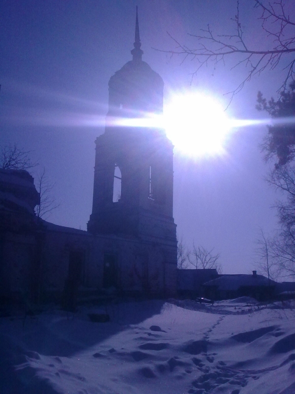 Заброшенная церковь Приволжск - Плес