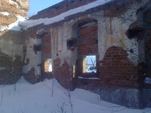 Заброшенная церковь Приволжск - Плес